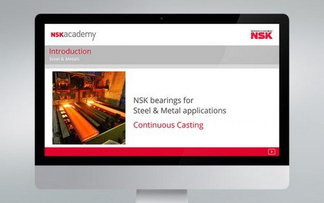 The new training module provides essential understanding of the fundamental principles behind bearing selection for continuous casting applications
