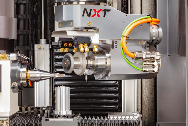 All 5 axes on Star Cutter’s new NXT tool and cutter grinding machine are controlled by a NUM Flexium+ CNC system.
