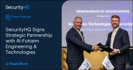 SecurityHQ Signs Strategic Partnership with Al-Futtaim Engineering & Technologies