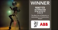 ABB Robotics wins prize for transformational work in automated construction