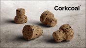 Estal presents Corkcoal, its innovative and sustainable cork and activated charcoal stopper